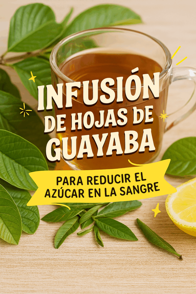 Infusión de hojas de guayaba para bajar el azúcar
