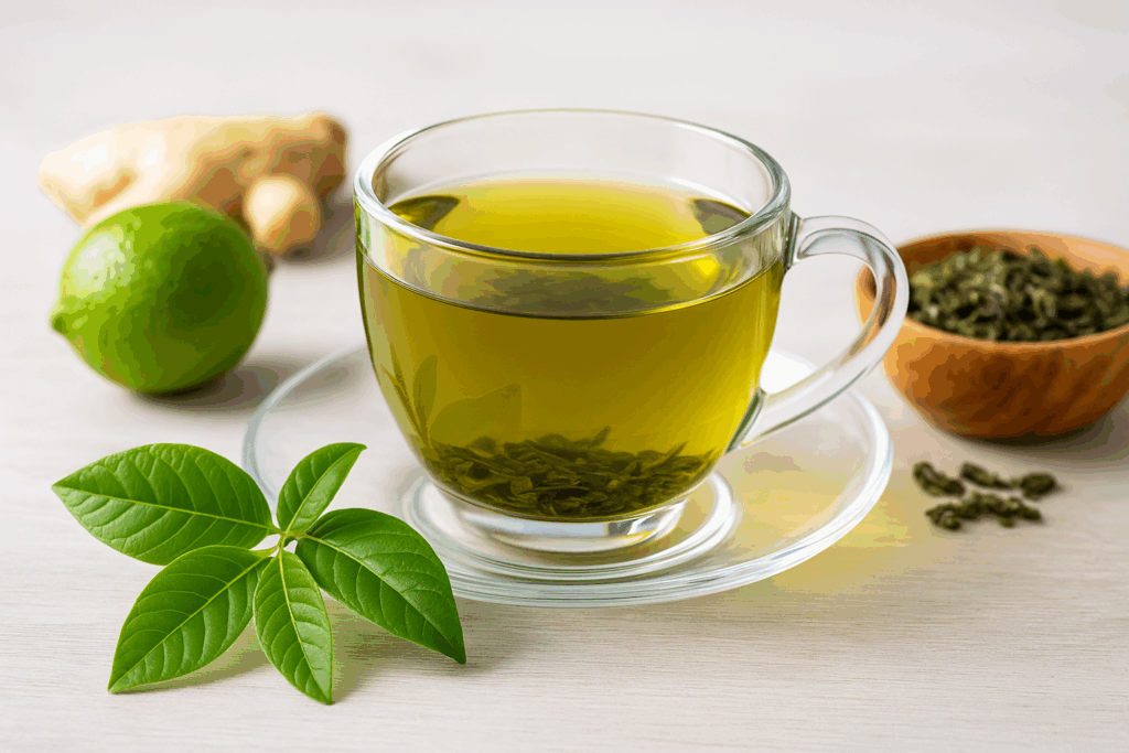 Té verde antioxidante para regular los niveles de azúcar en sangre