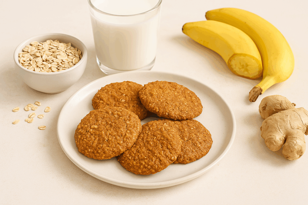 Galletas de avena sin azúcar para controlar la glucosa
